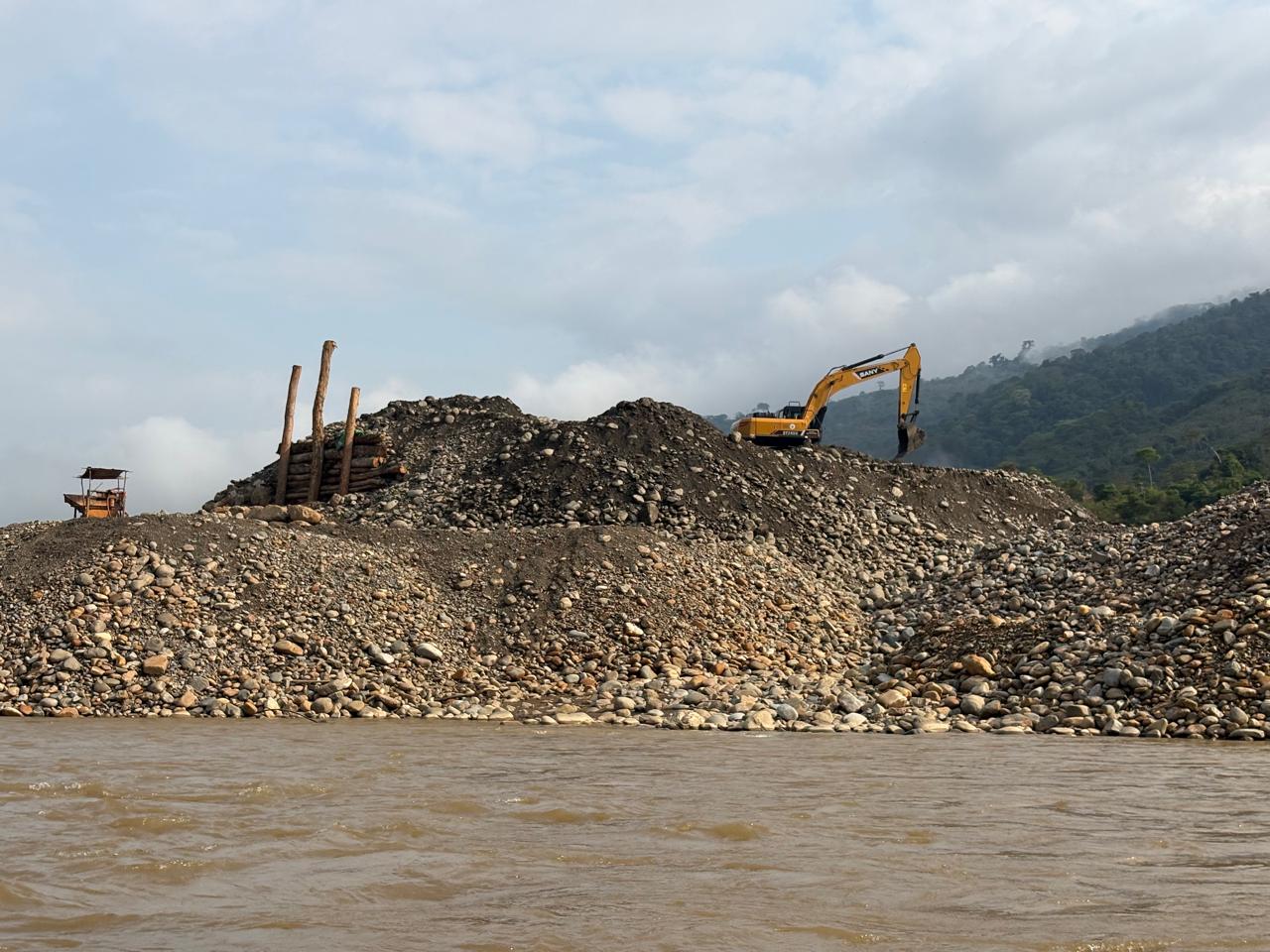 Caranavi, la capital cafetalera, es afectada por la minería del oro